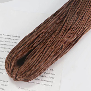 200m Polyester Macrame Dây 3mm Bện Polyester Dây Polyethylene Dây Macrame Sợi để móc DIY Thủ Công Túi Treo Tường HB