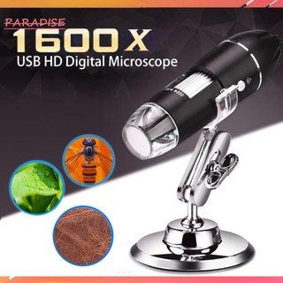 Kính hiển vi kỹ thuật số điện tử 1600x hd kính lúp usb cầm tay cho win xp / 7