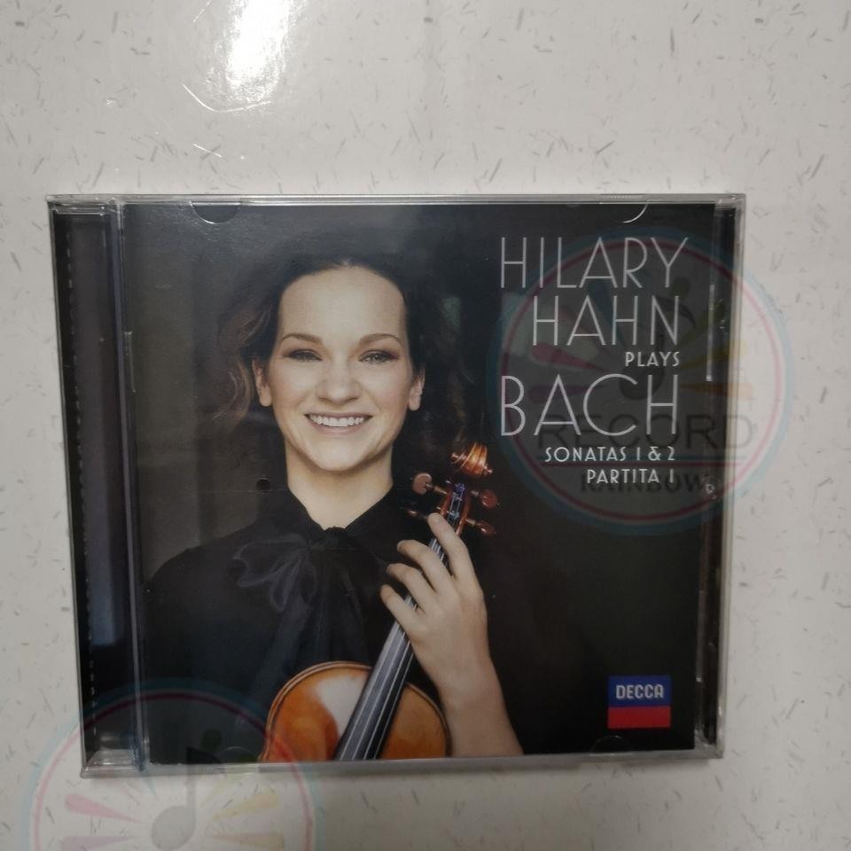 Hilary Hahn plays Bach: Violin Sonatas Nos. 1 & 2; Partita No. 1 Hilary Hahn CD Album [Sealed]