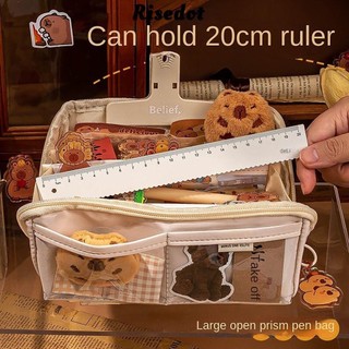 Risedot Túi Đựng Bút, Bút Chì Dung Tích Lớn Đa Năng, Thiết Kế Đặc Biệt Capybara In 9 Lớp Văn Phòng Phẩm Túi Bảo Quản Đồ Dùng Học Tập Văn Phòng