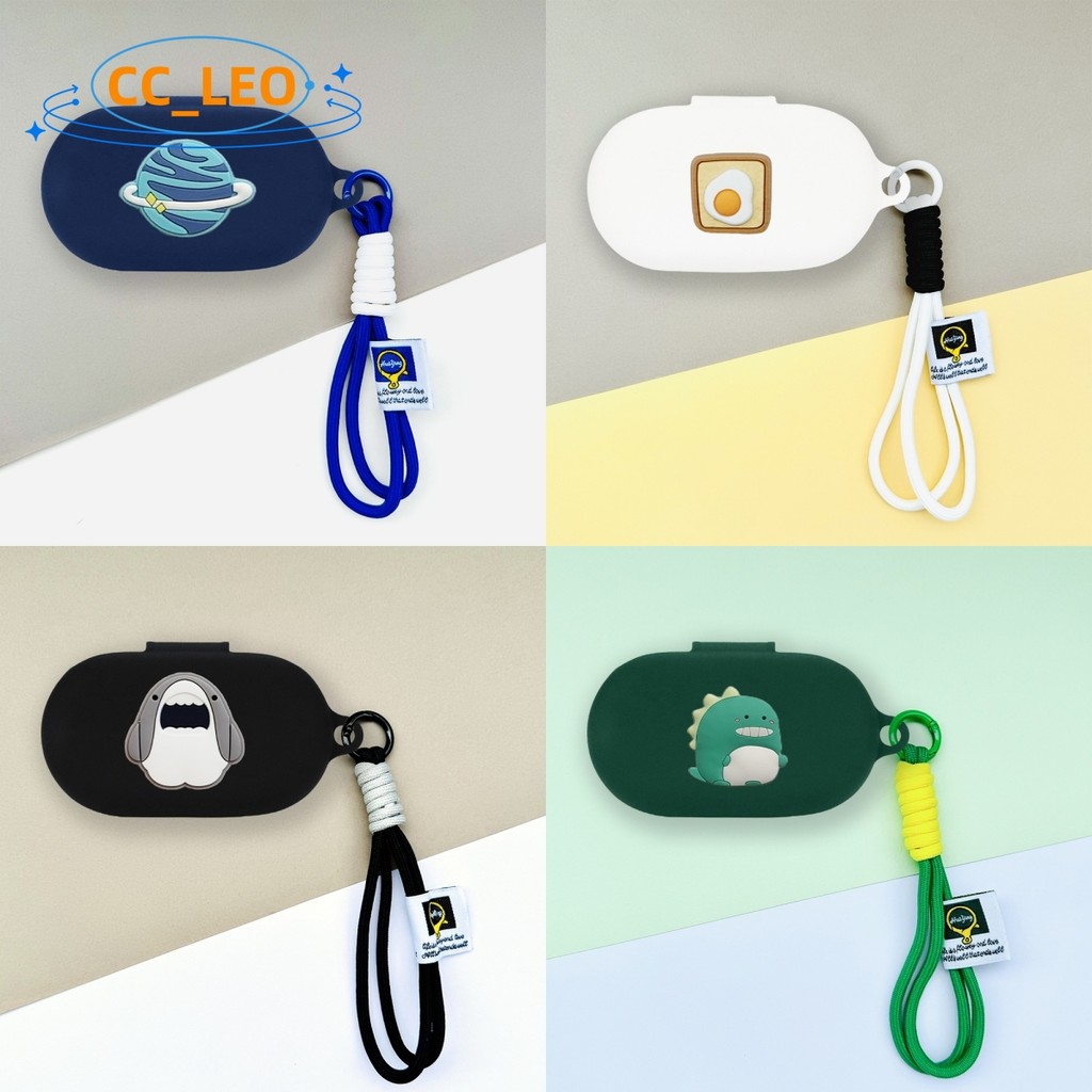 Case for Sony WF-C510 Cartoon Shiba Inu Lanyard Pendant Cute Silicone Soft Shell Sony WF-C510 Shockp