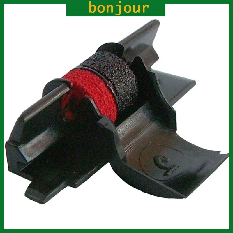 Bon Đen Đỏ IR40T IR-40T Mực Con Lăn Tương Thích Máy In Ruy Băng Cho CASIO FR 2550