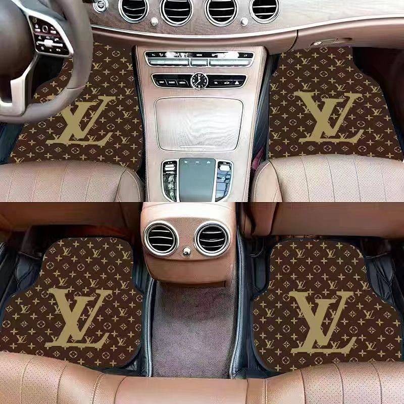 Cartoon Car Foot Mat Fully Surrounded Universal Floor Mat Car Floor Mat Car Interior Decoration Carp