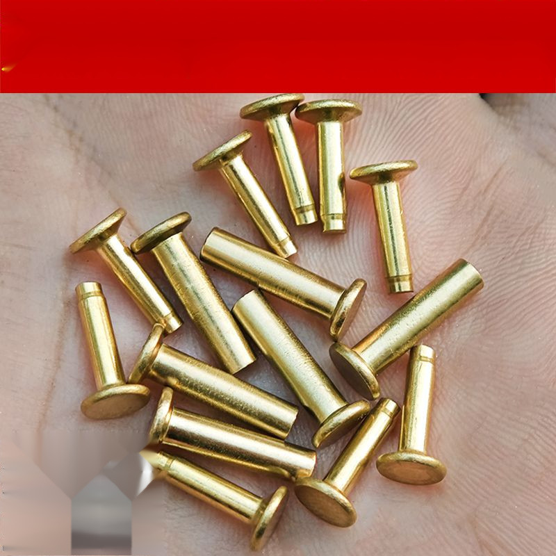 Đồng thau Rỗng Đinh Tán Gõ Vào Con-Nữ Đinh Tán Thép Không Gỉ Tay Cầm Đa Năng Dao Cố Định Phụ Kiện Nh