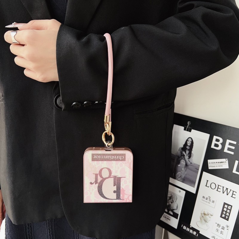 Dành Cho Motorola Razr 50 Ultra Ốp Lưng Mùa Xuân Mùa Hè Màu Hồng Thời Trang PC Cứng Lật Vỏ Điện Thoạ