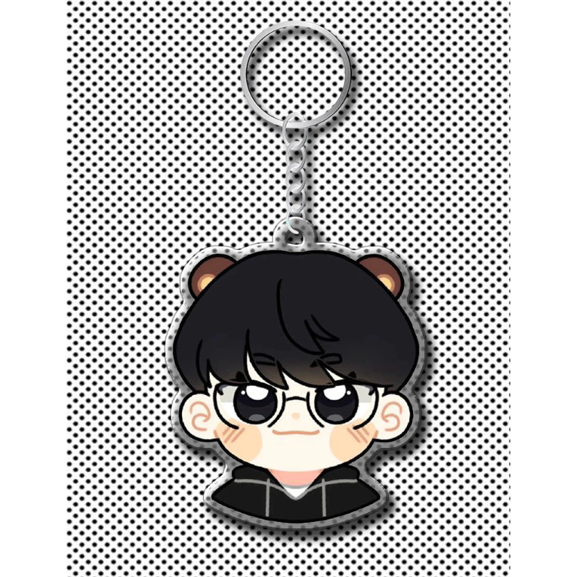 Móc Khoá T1 Tuyển Thủ League Of Legends Faker Keria Gumayushi Oner Zeus Chibi Treo Cặp Sách, Balo Tr