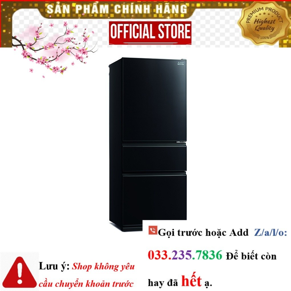  New Tủ lạnh Mitsubishi Electric Inverter 450 lít MR-CGX56EP-GBK-V