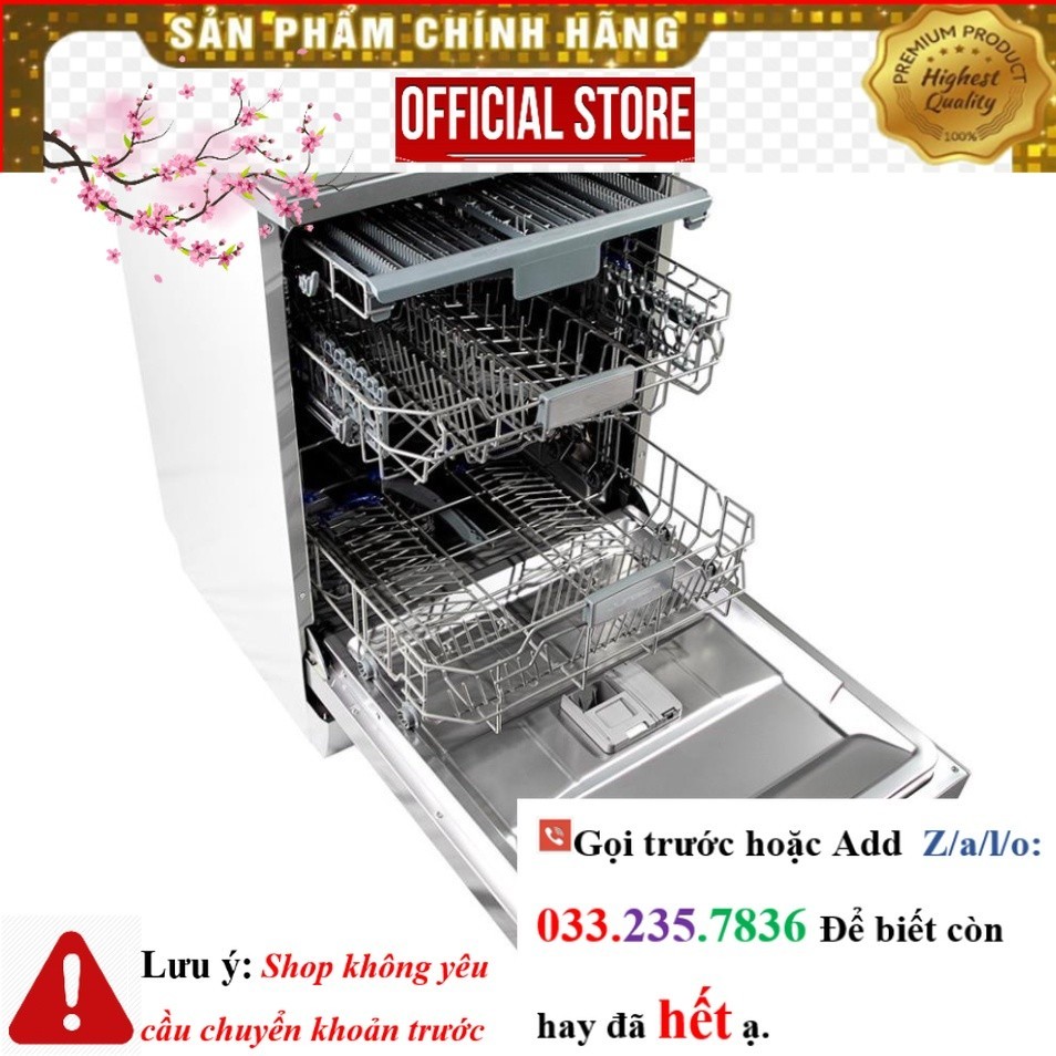  New Máy rửa chén Junger DWJ-600 2400W - Mới  Hàng chính hãng tặng bộ nồi Đức