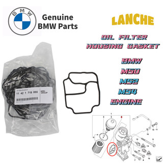 Gasket lọc dầu bmw e36 e46 e34 e39 e60 e38 x5 e53 x3 e83 z3 e65 e66 m50 m52 m54 động cơ 11421719855