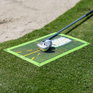 Bighsm Golf Swing Mat Hitg Pad Hướng Mark Track Mat Golf Swing Training Mat SKK