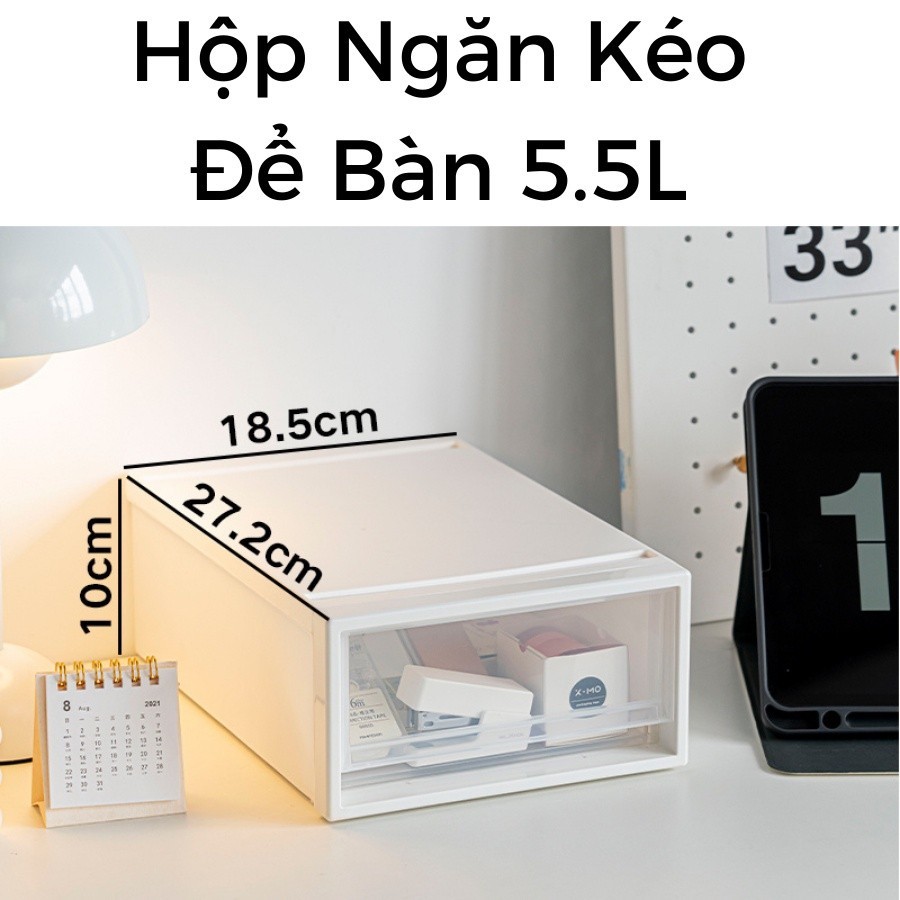 Hộp Ngăn Kéo Để Bàn Enoda Home Đựng Đồ Dùng Siêu Tiện Lơi, Xếp Chống Chắc Chắn Q006 | BigBuy360 - bigbuy360.vn