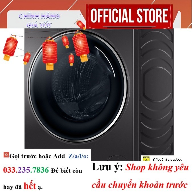 |New| AQD-A1200H(PS) Máy giặt Aqua Inverter 12 kg AQD-A1200H(PS)