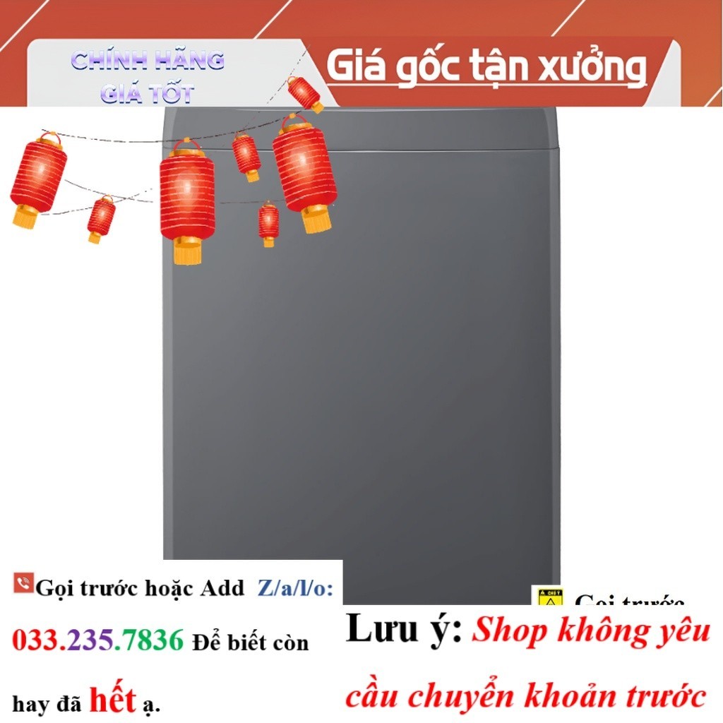 <new> Máy giặt cửa trên Funiki 8,5kg HWM T685ABG - Thái Lan nhập khẩu