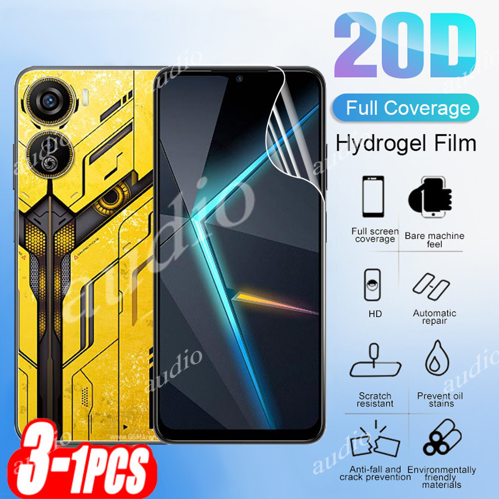 Nubia NEO 3 GT 5G 3 Cái 20D Full Coverage Hydrogel Film Cho ZTE Nubia NEO 2 3 GT 3GT NEO2 NEO3 GT NE