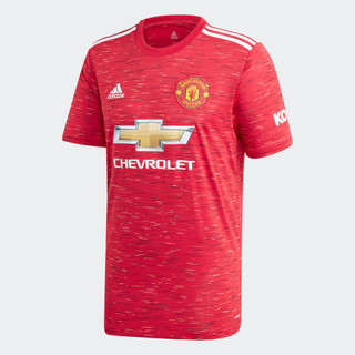 adidas Bóng đá Áo đấu sân nhà Manchester United 20/21 Unisex Đỏ GC7958