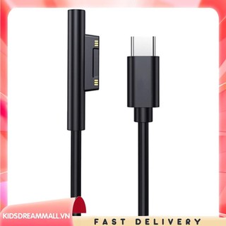 [Kidsdreammall.vn] Cáp sạc nhanh USB C PD cho Microsoft Surface Pro 7 6 5 4