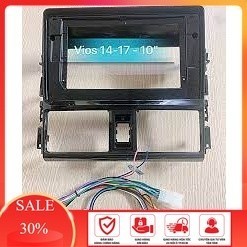 Mặt dưỡng vios , yaris 2014-2017 10.1inch