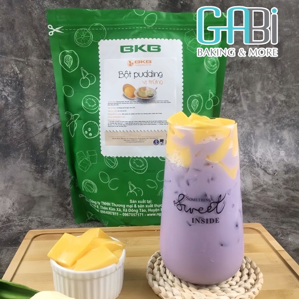 Bột Pudding trứng BKB gói 100g