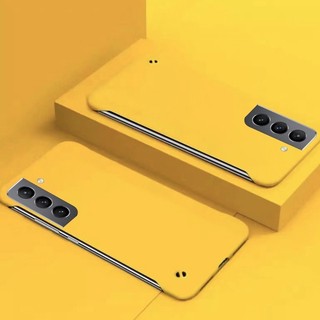 Ốp điện thoại không khung cảm giác da mờ Vỏ cứng PC Vỏ màu trơn cho Samsung Galaxy S24 S23 S22 Ultra Plus S21 Bảo vệ chống rơi siêu mỏng