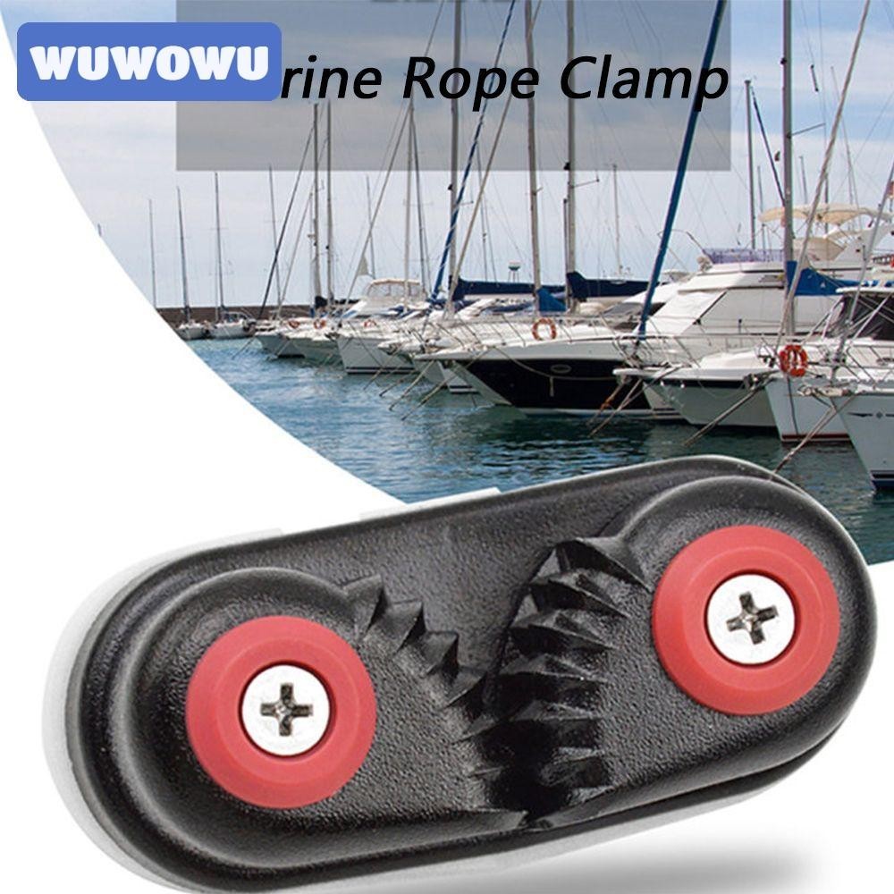 WUWOWU Marine Rope Kẹp Thiết Thực Cố Định Thuyền Nhanh Nhập Cleat Cam