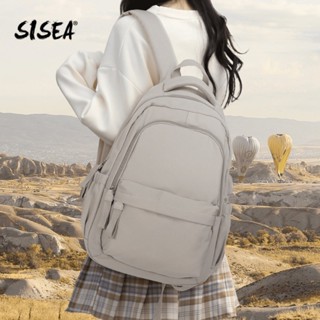 Balo SISEA đa năng chống nước và chống trộm đựng laptop 14 inch có giao diện sạc USB 7 màu