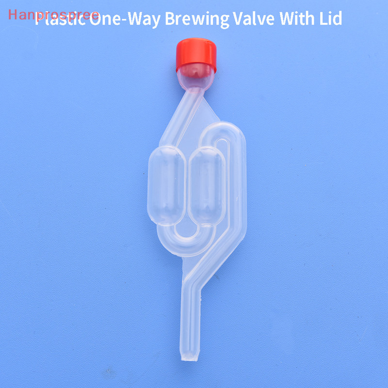 Hanprospree &gt; Van khóa khí lên men rượu bằng nhựa Dụng cụ pha bia một chiều tốt