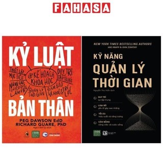 Combo sách kỷ luật bản thân + kỹ năng quản lý thời gian