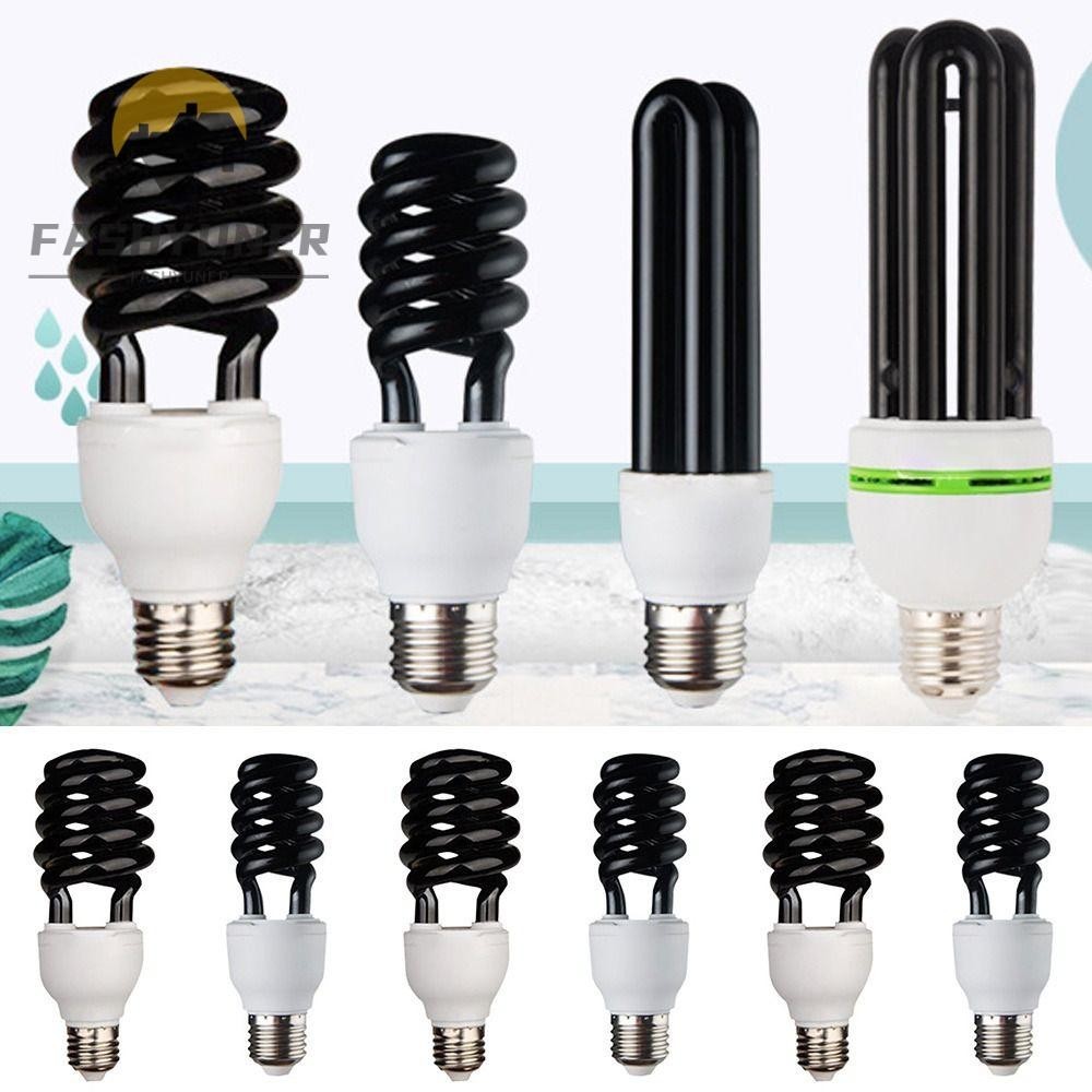 FASHYUNER Đèn LED xoắn ốc, Hỗ trợ AC 220V UV Black Light, 2023 13-40W Huỳnh quang UV Light CFL Bulb 