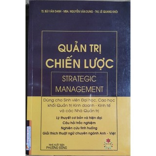 Sách - Quản Trị Chiến Lược - Strategic Management
