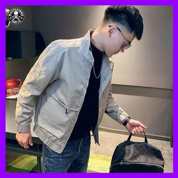 áo khoác nam boy phố áo khoác boy phố nam Áo jacket nam mùa thu áo khoác thanh niên instagram đẹp trai thường ngày xu hướng hot trên mạng thương hiệu sành điệu cổ đứng tôn dáng