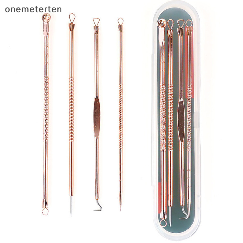 Rten 4 Cái Beauty Pimple Blemish Comedone Acne Extractor Remover Tools n