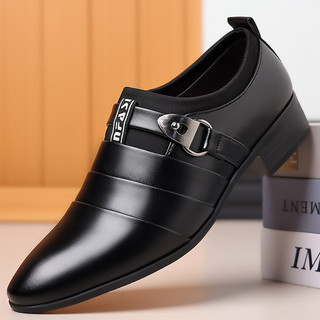 Giày da nam công sở Giày Oxford mũi nhọn cỡ lớn giày nam