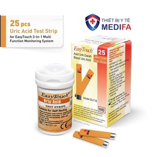 (có sẵn) Que thử mỡ máu, cholesterol cho máy đo Easy Touch GCU ET322