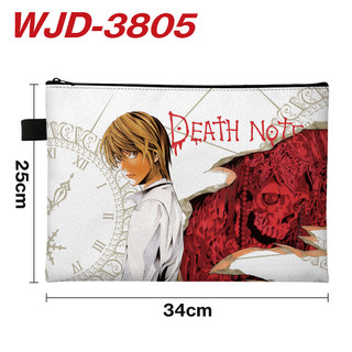 Death Note L Phim Hoạt Hình Túi Tập Tin Học Sinh A4 Túi Thông Tin Văn Phòng Phẩm Tổ Chức Túi Đồ Dùng Học Tập