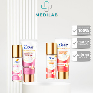 Lăn Khử Mùi Dove Tinh Chất Serum Bright - Care Deodorant Serum 3% Niacinamide Collagen Vitamin C E