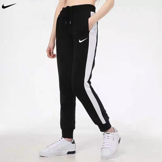 Nike 100% Original Women 's Slim Fit Fashion Joggers Quần nỉ dây rút đa năng thông thường hàng ngày