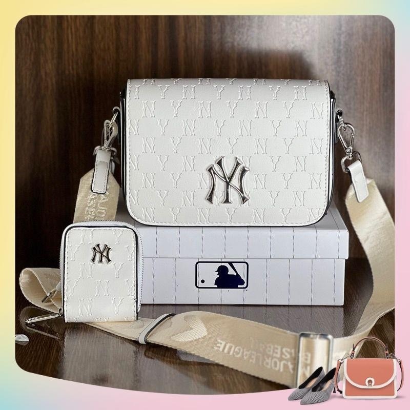 ✅SALE ĐẬM-Túi MLB 2 CHI TIẾT chữ NY dáng vuông đen , trắng  dây đeo bản to size 20 thời trang trẻ 2024 | BigBuy360 - bigbuy360.vn