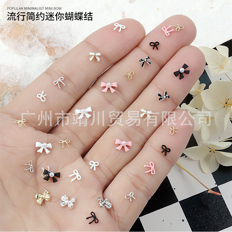 Túi 10 charm nơ mini đủ kiểu hình dạng xinh xắn | BigBuy360 - bigbuy360.vn