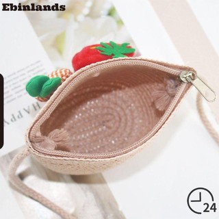 Túi cói Vai Đan Rơm Họa Tiết Hoa Cúc Mini Dễ Thương Dành Cho Bé Gái