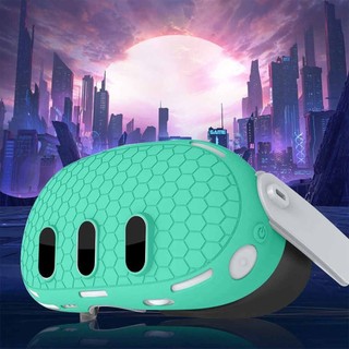 For Meta Quest 3 Silicone Protective Shell Set Controller Grip Cover Face Case Anti-Leakage Nose Pad VR Accessories
