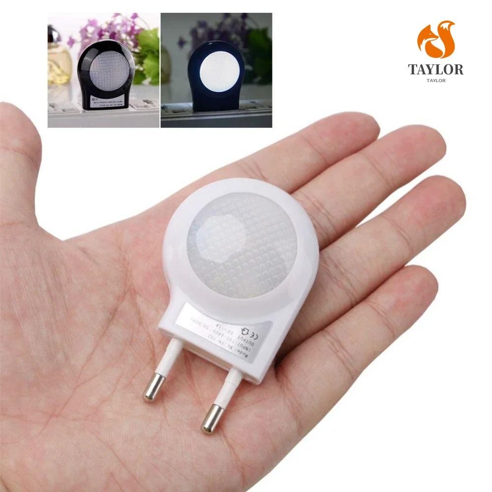 Taylor1 Đèn ngủ ốc sên Led, Đèn ngủ tự động cầm tay Mini, Trang trí nội thất Phích cắm EU Đèn tường sáng tạo Phòng khách