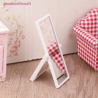 Mô phỏng nhà búp bê 1: 12 Nhà búp bê Gương dài đầy đủ Nhà búp bê Trang trí nội thất thu nhỏ Phụ kiện nhà búp bê cho đồ chơi trẻ em
