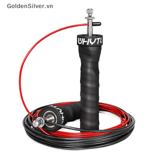 Goldensilver Crossfit Jump Rope Speed & Weighted Jump Rope with Speed Cable Ball Bearings VN