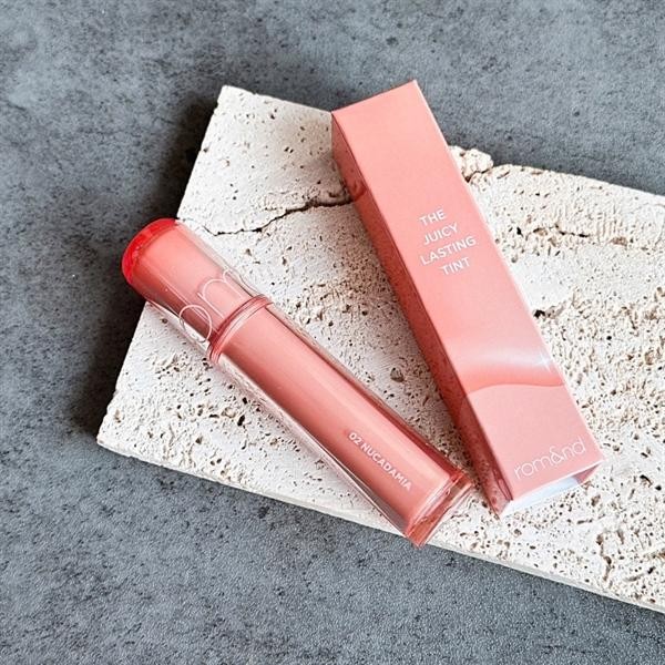 (new) Romand the juicy lasting tint #02 nucadamia