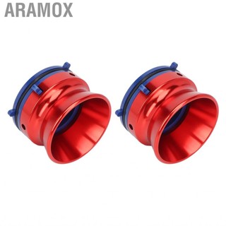 Aramox 1 cặp NAB Hub Bộ điều hợp 10 inch Thiết bị bằng nhôm được đánh bóng tải toàn bộ cho cuộn vào băng Revox Akai Teac (Bạc)
