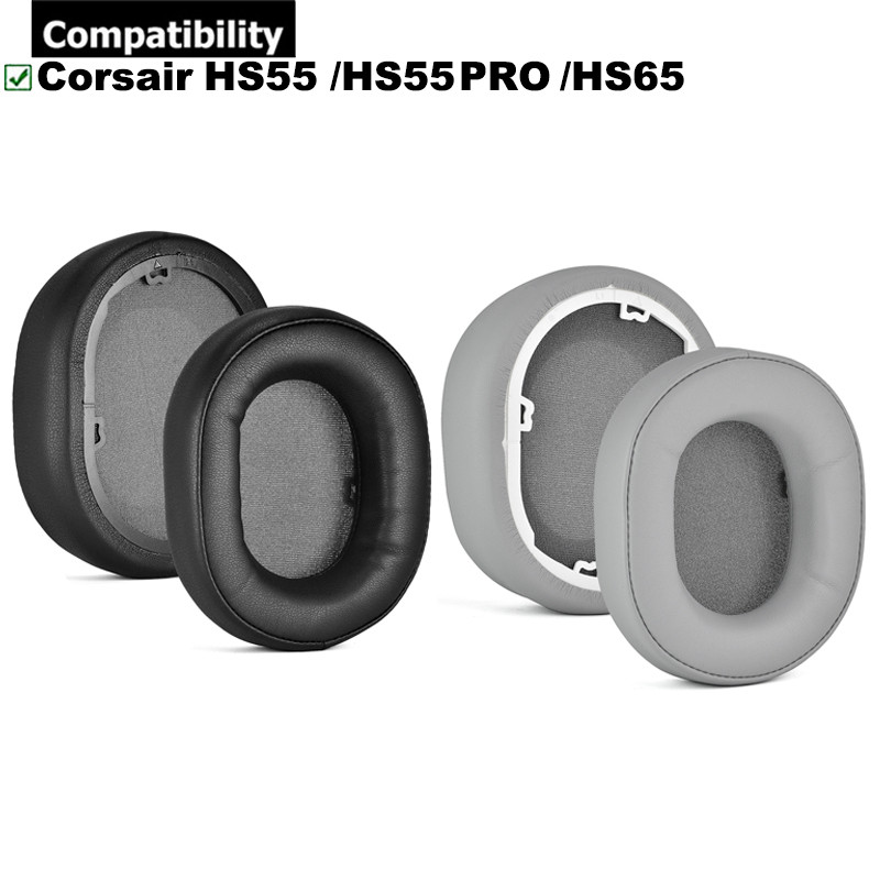 1 Cặp Miếng Đệm Tai Đệm Cho Corsair HS55 / HS55 PRO / HS65 Tai Nghe Earpads Tai Nghe Earmuffs