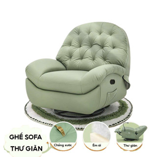  Ghế sofa thư giãn ngả cơ kèm kẹp điện thoại da mềm mịn xoay 360 độ ghế thư giãn kẹp điện thoại 