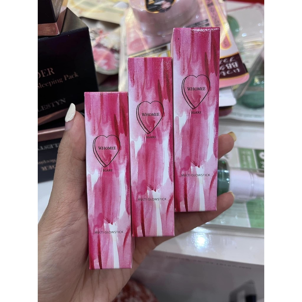 Son Whomee Igari Nhật Màu Đỏ cà chua siu xinh sale off 70% xả kho thanh lý 41232.TL