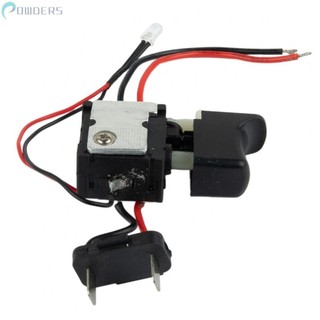 ⭐ READY STOCK ⭐-NEW-Brand New Trigger Switch With Small Light Workshop Equipment 7.2 V - 24 V【POWDERS-VN】