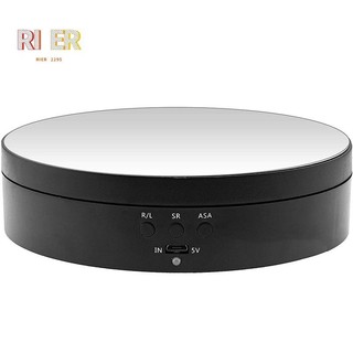 360 độ cơ giới xoay gương hiển thị đứng bàn xoay hiển thị hộp đựng trang sức chụp ảnh phông nền đứng